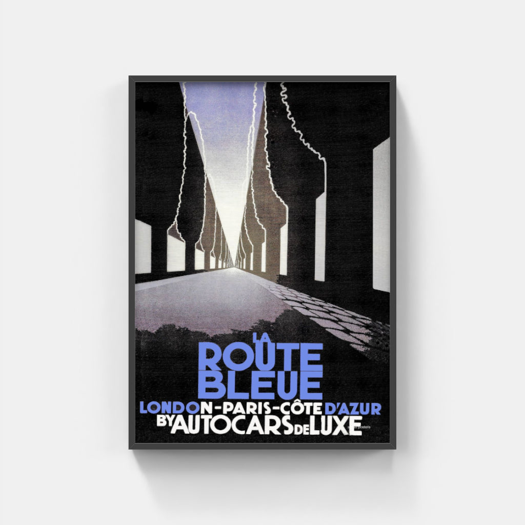 Route Bleue poster