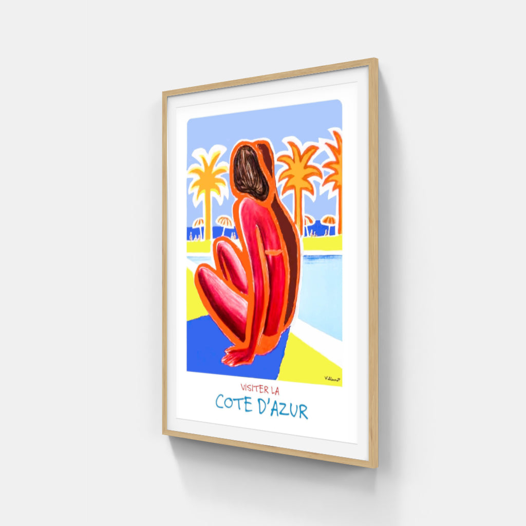 Côte d'Azur - Riviera poster