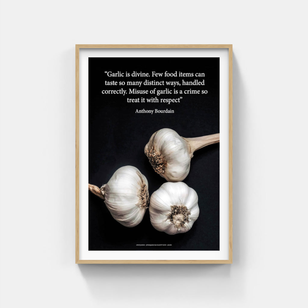 Garlic poster