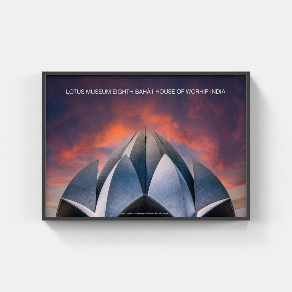 Lotus Museum New Delhi poster