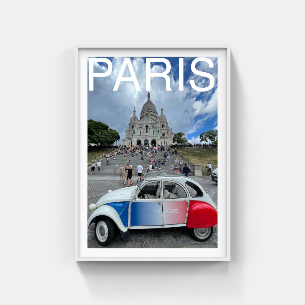 Paris Montmartre poster