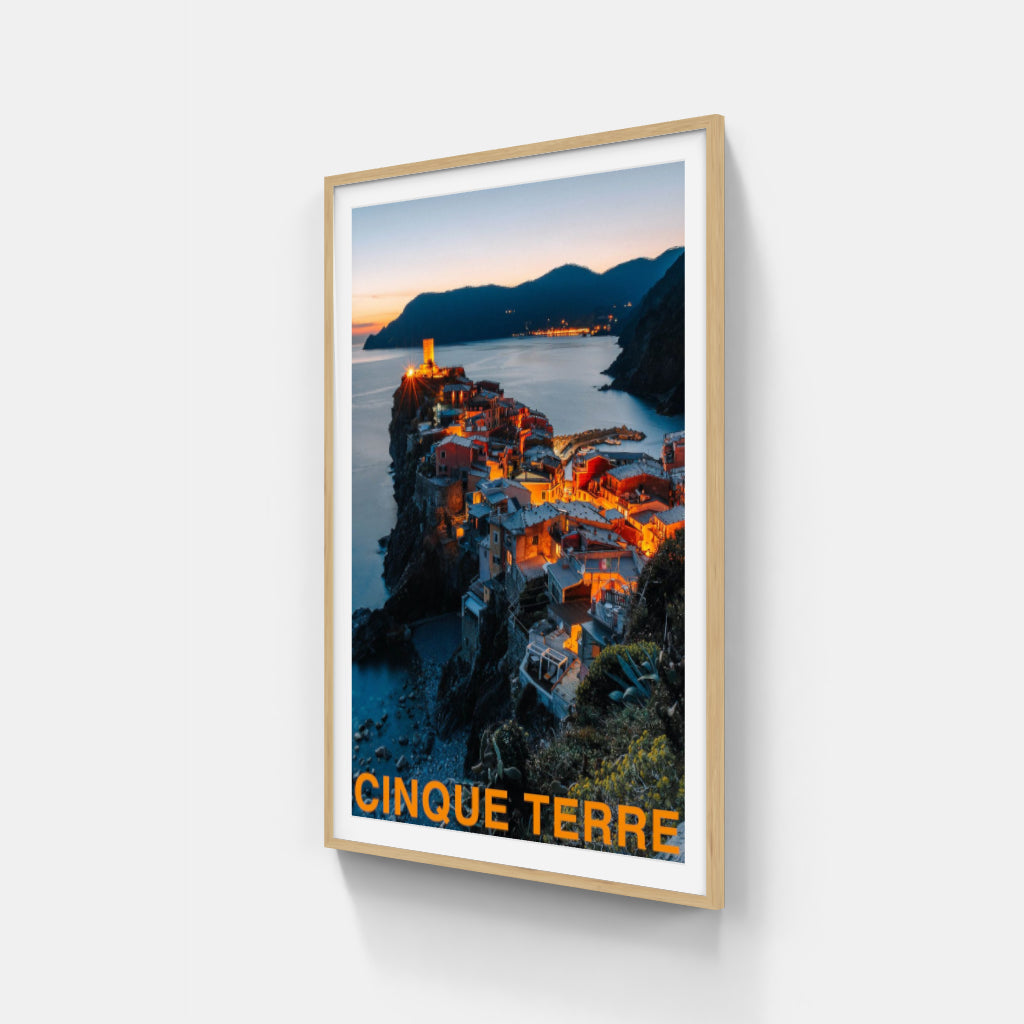 Cinque Terre Italy poster