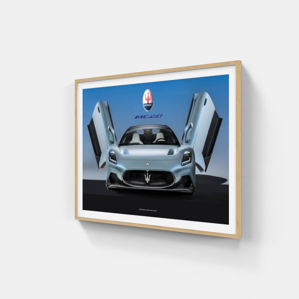 Maserati MC 20 poster