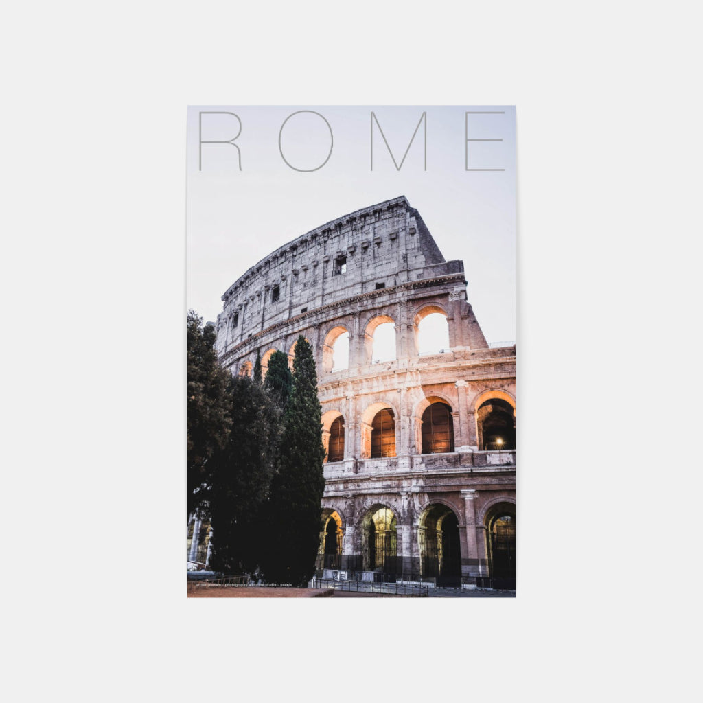 Rome Colosseum poster