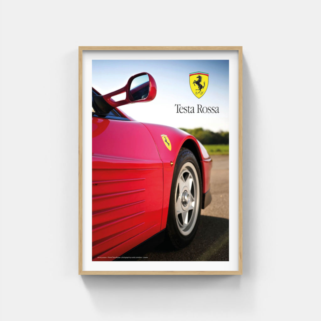 Ferrari Testa Rossa poster