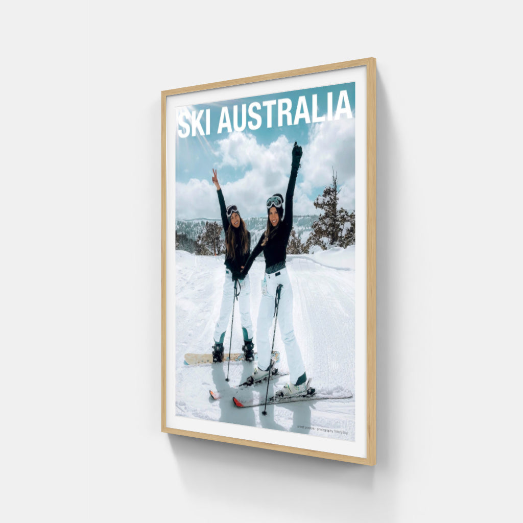 Ski Australia Girls poster