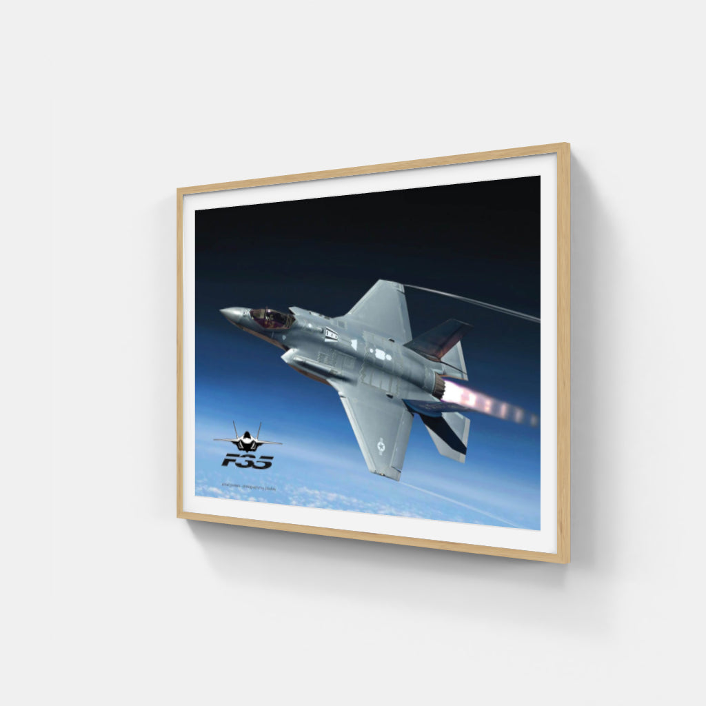 F35 Lightning poster