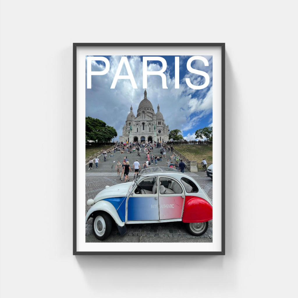 Paris Montmartre poster