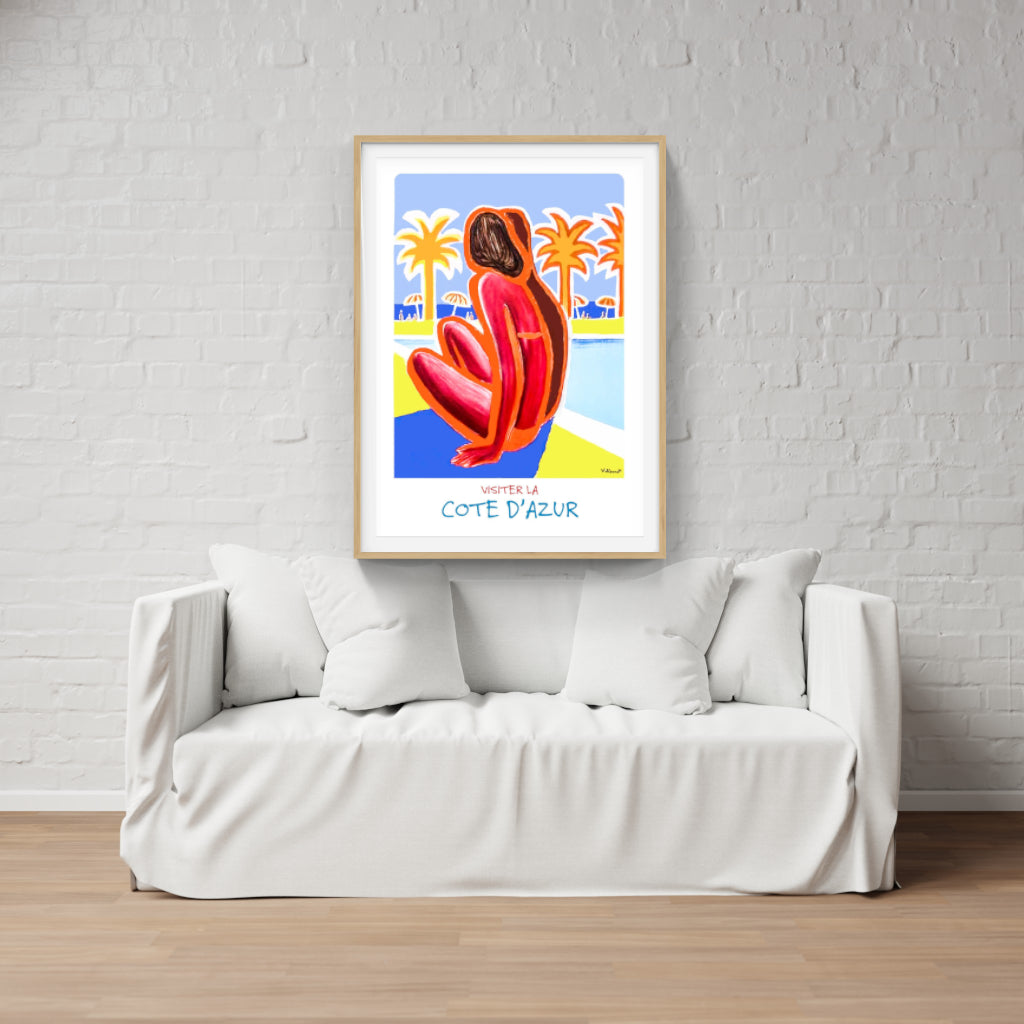 Côte d'Azur - Riviera poster