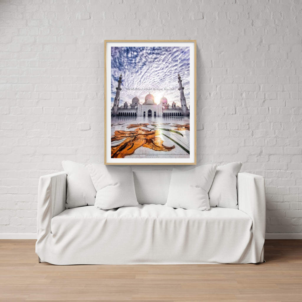 Sheikh Zayed Grand Mosque poster