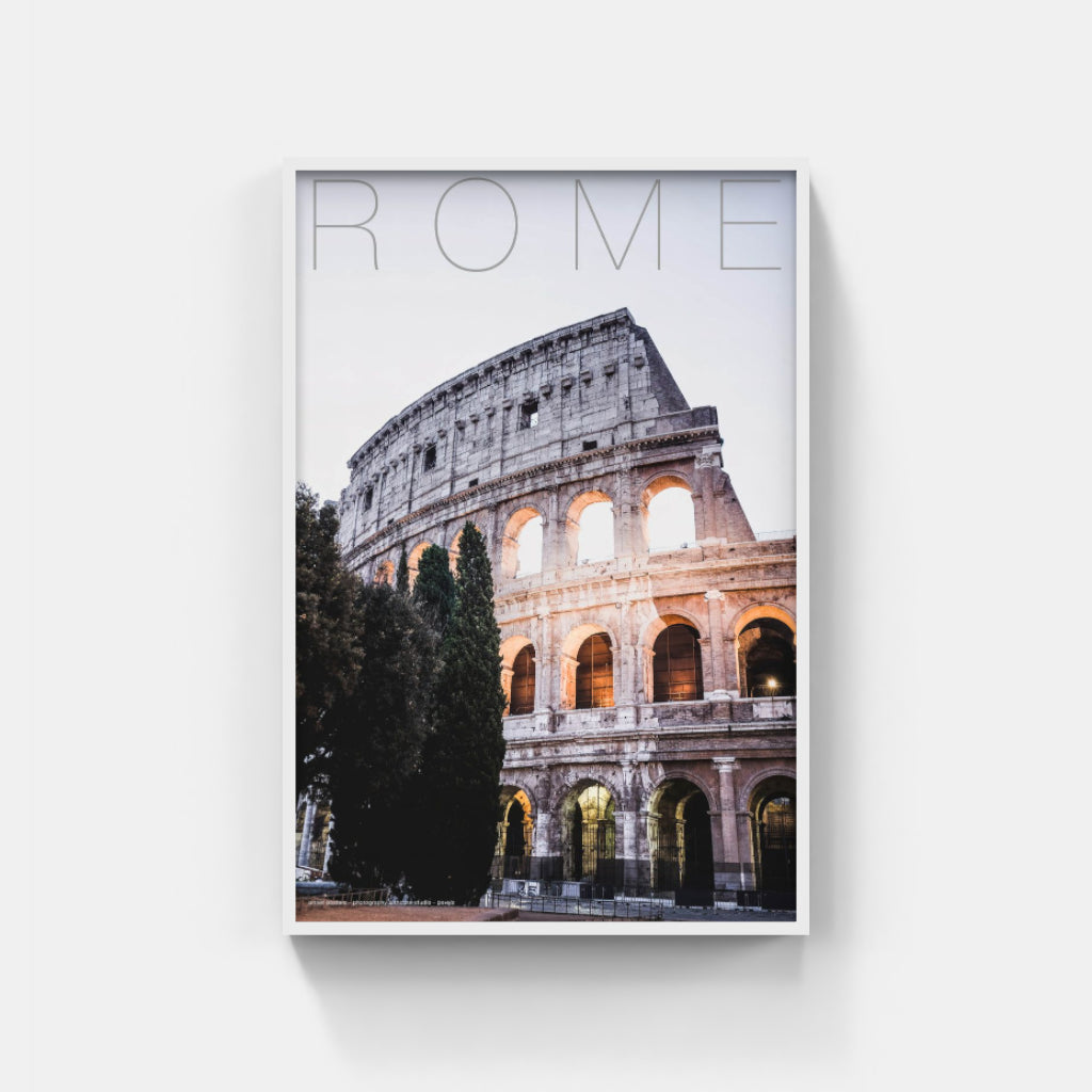 Rome Colosseum poster