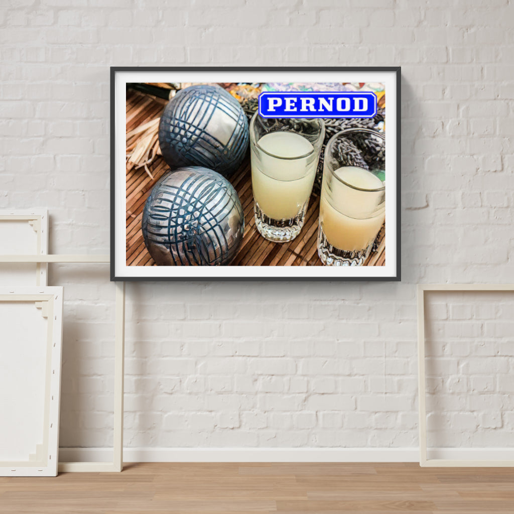 Pernod Pétanque poster