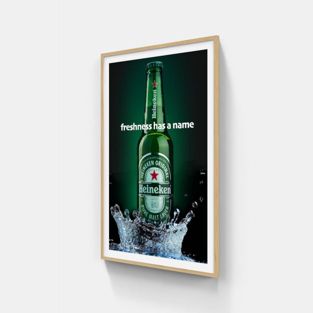 Heineken Poster - A Splash of Heineken