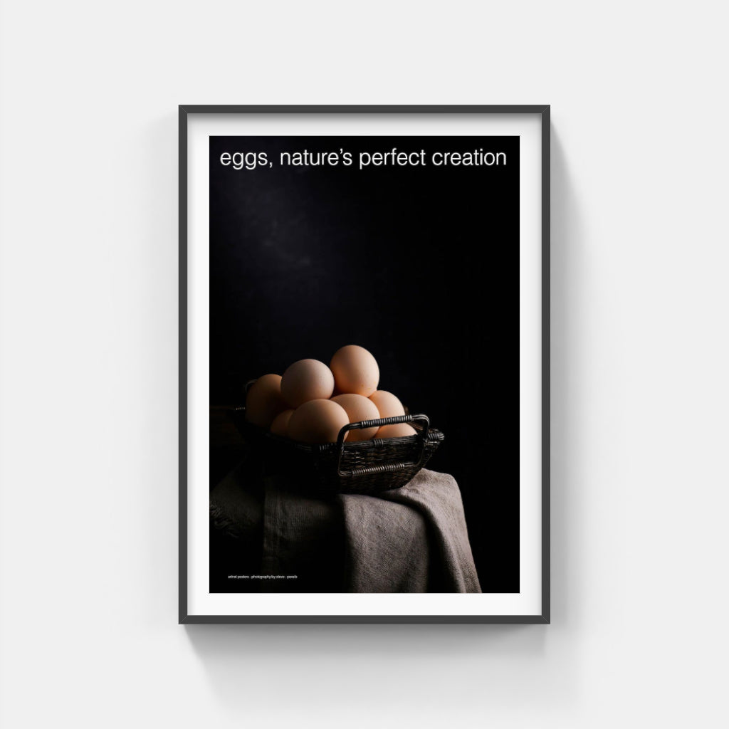 Eggs perfection - kitchen poster