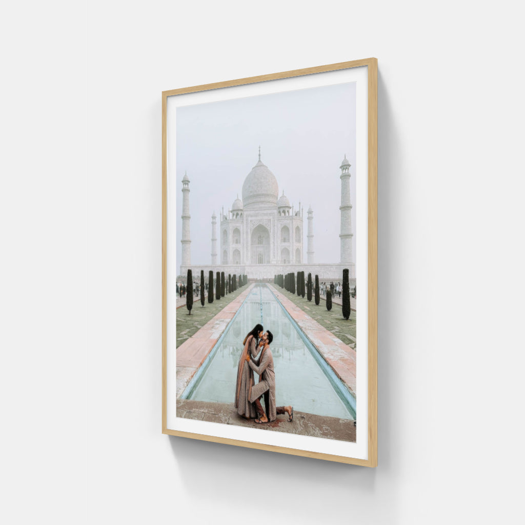 Taj Mahal Love poster