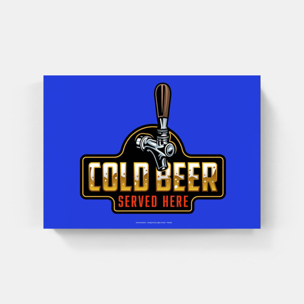 Cold Beer poster