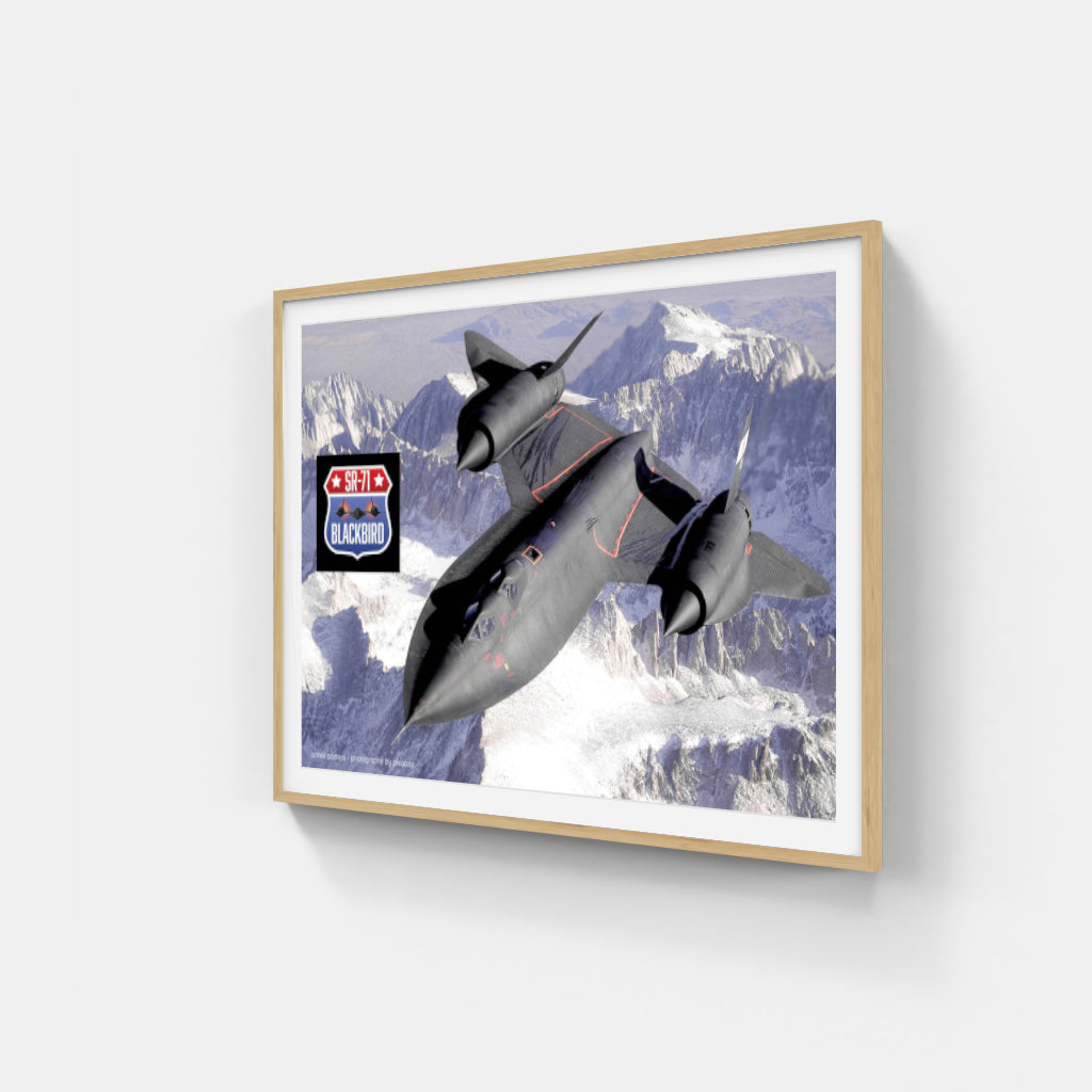 SR71 Blackbird poster