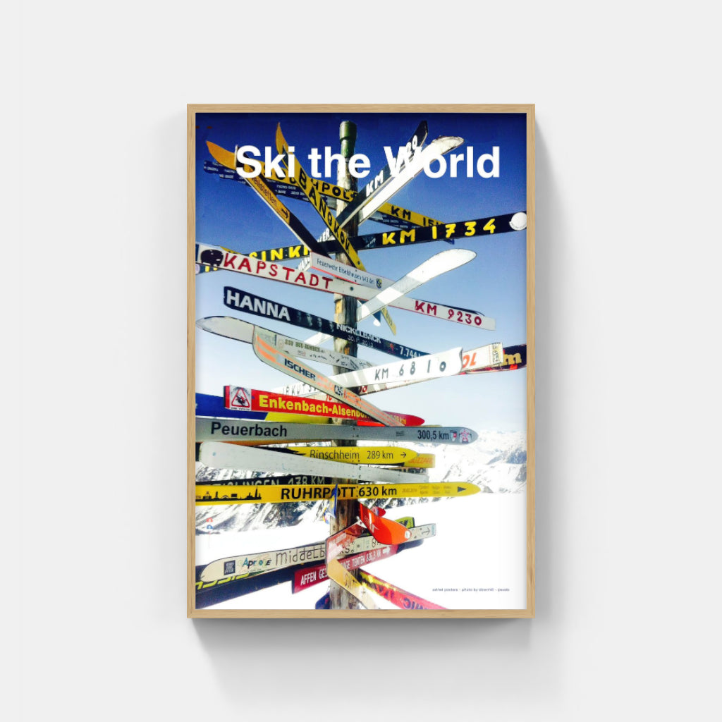 Ski the World poster