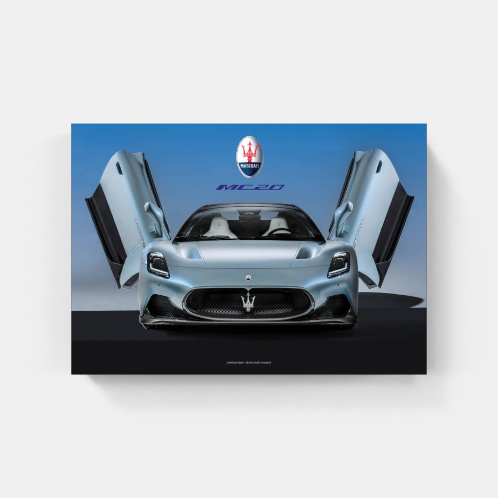 Maserati MC 20 poster