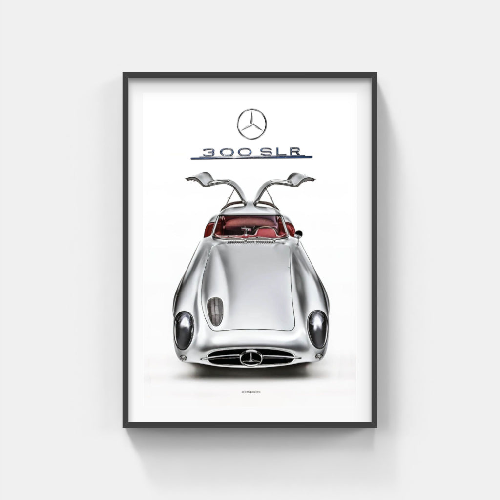 Mercedes Benz 300 SLR poster