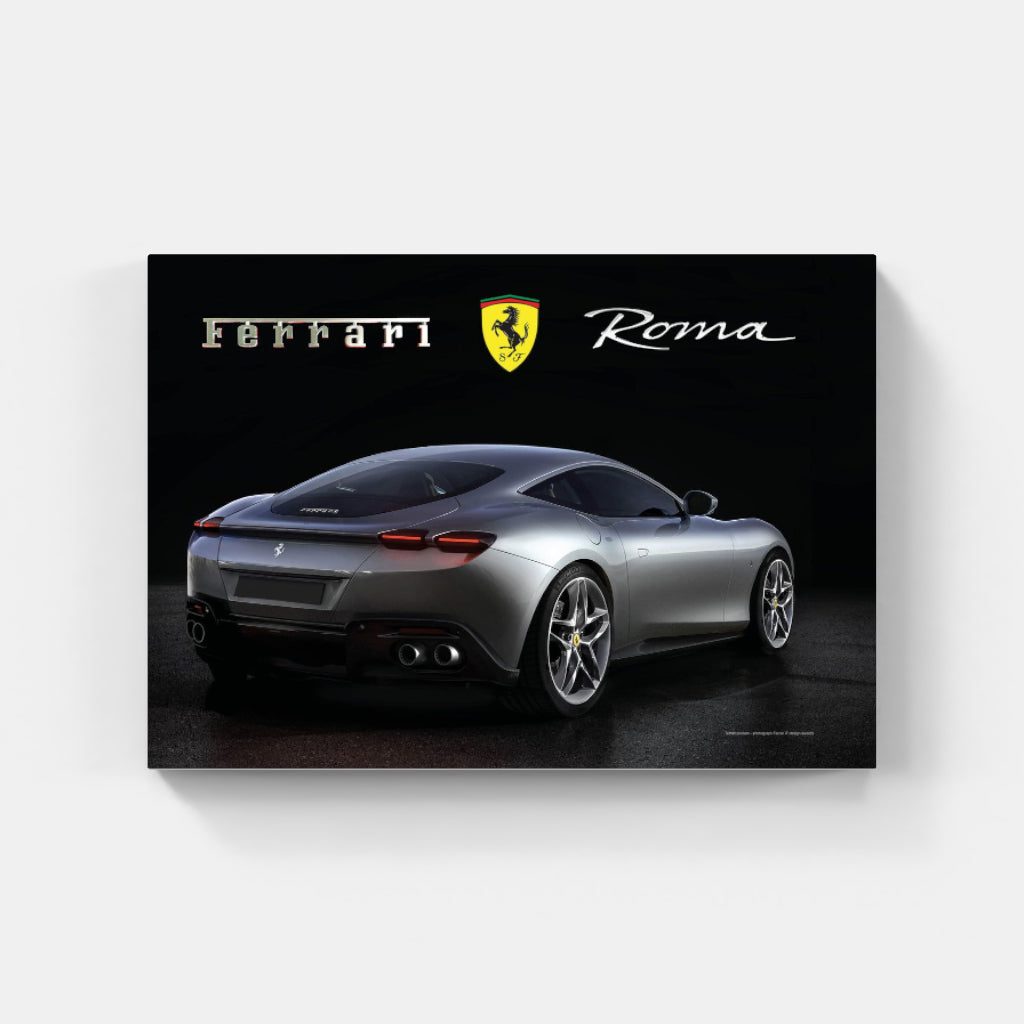 Ferrari Roma poster