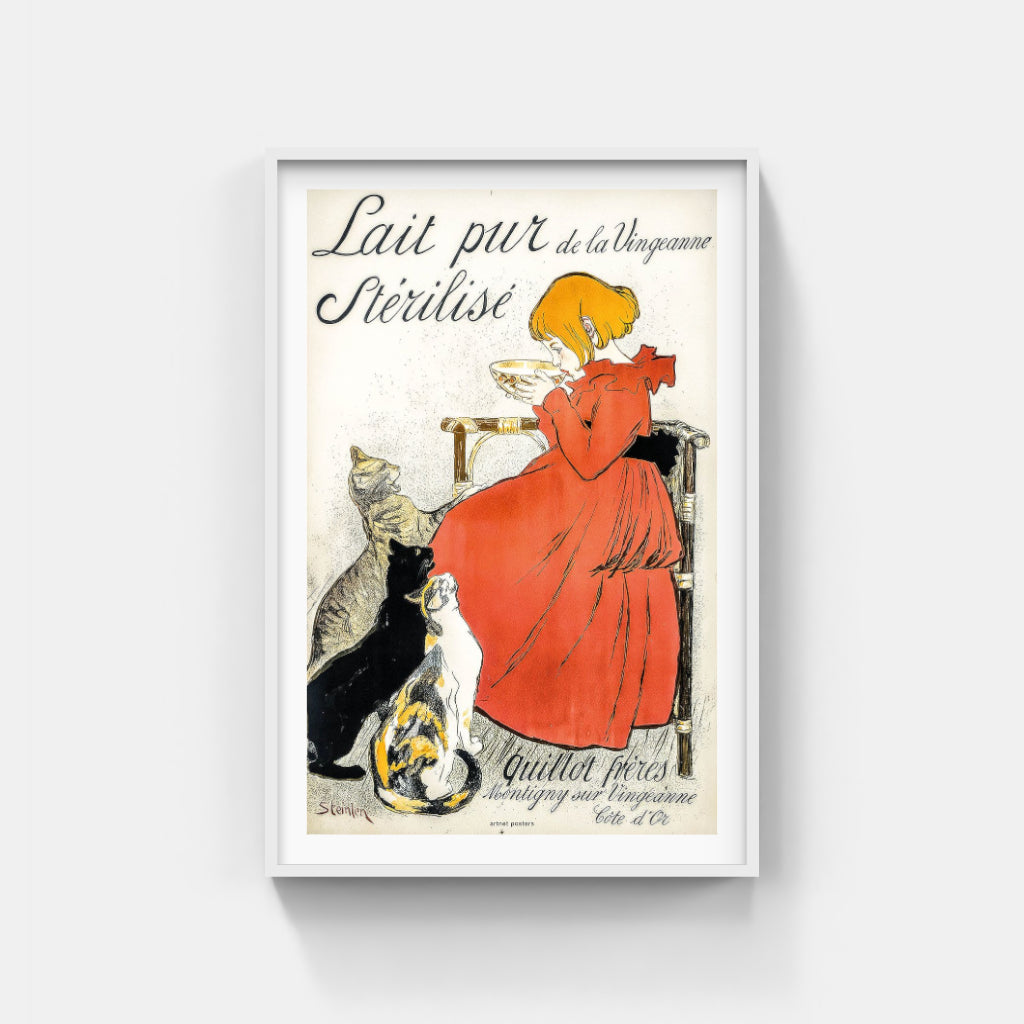 The Patience of Cats retro poster