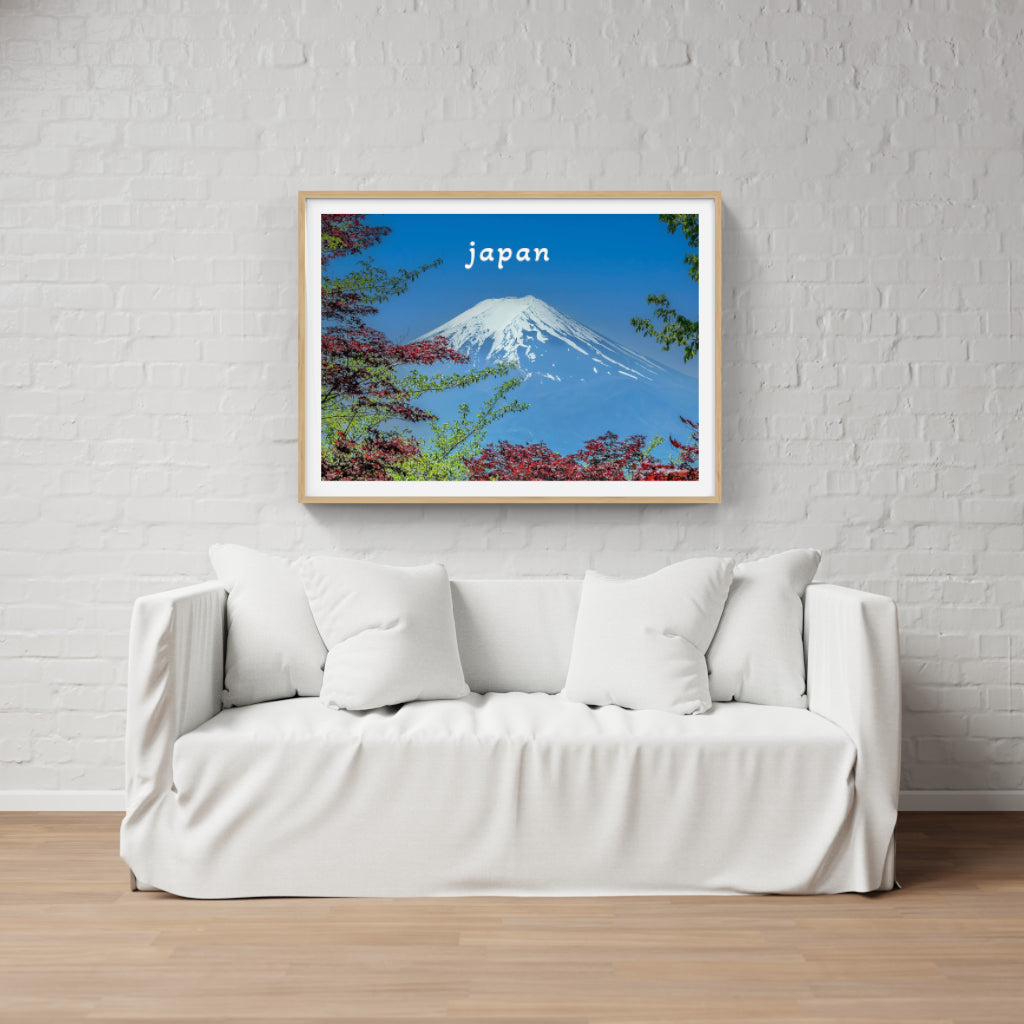 Mt Fuji poster