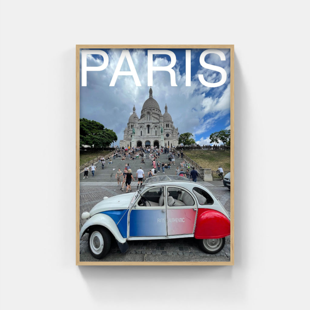 Paris Montmartre poster