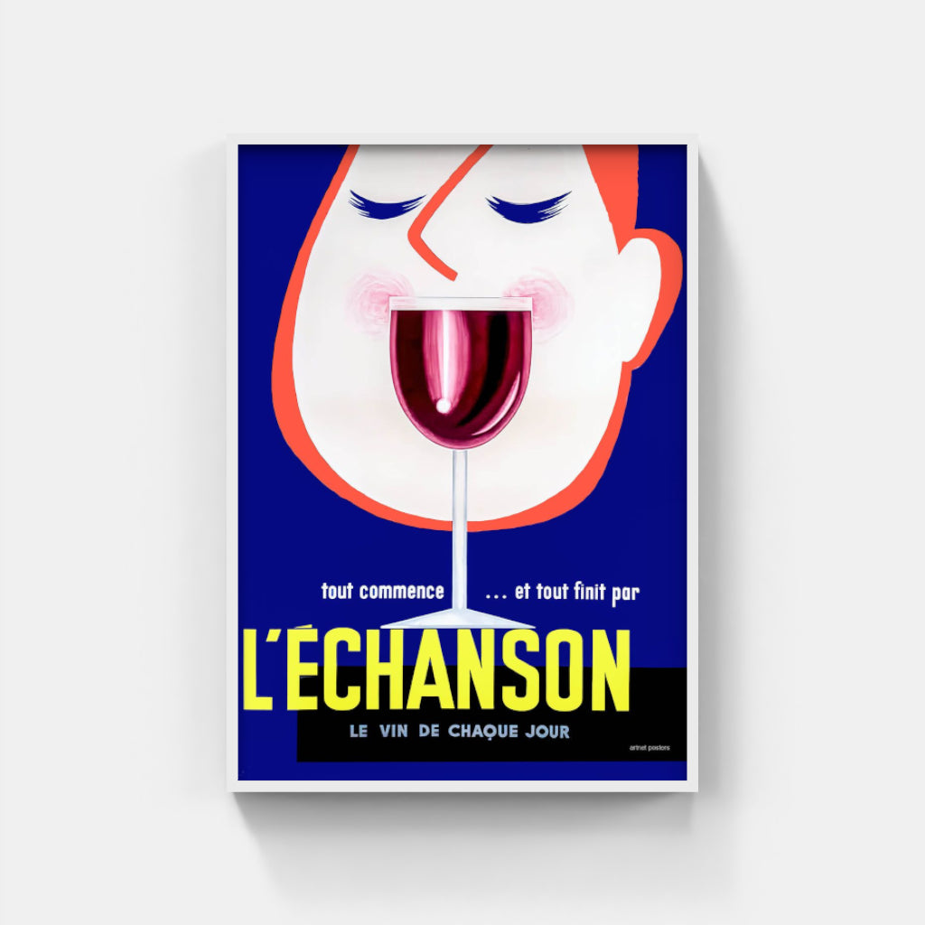 l'Échanson Wine poster