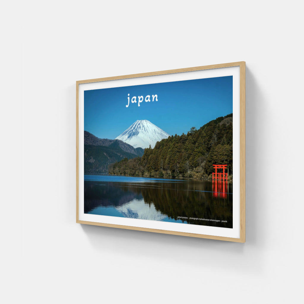 Mt Fuji poster