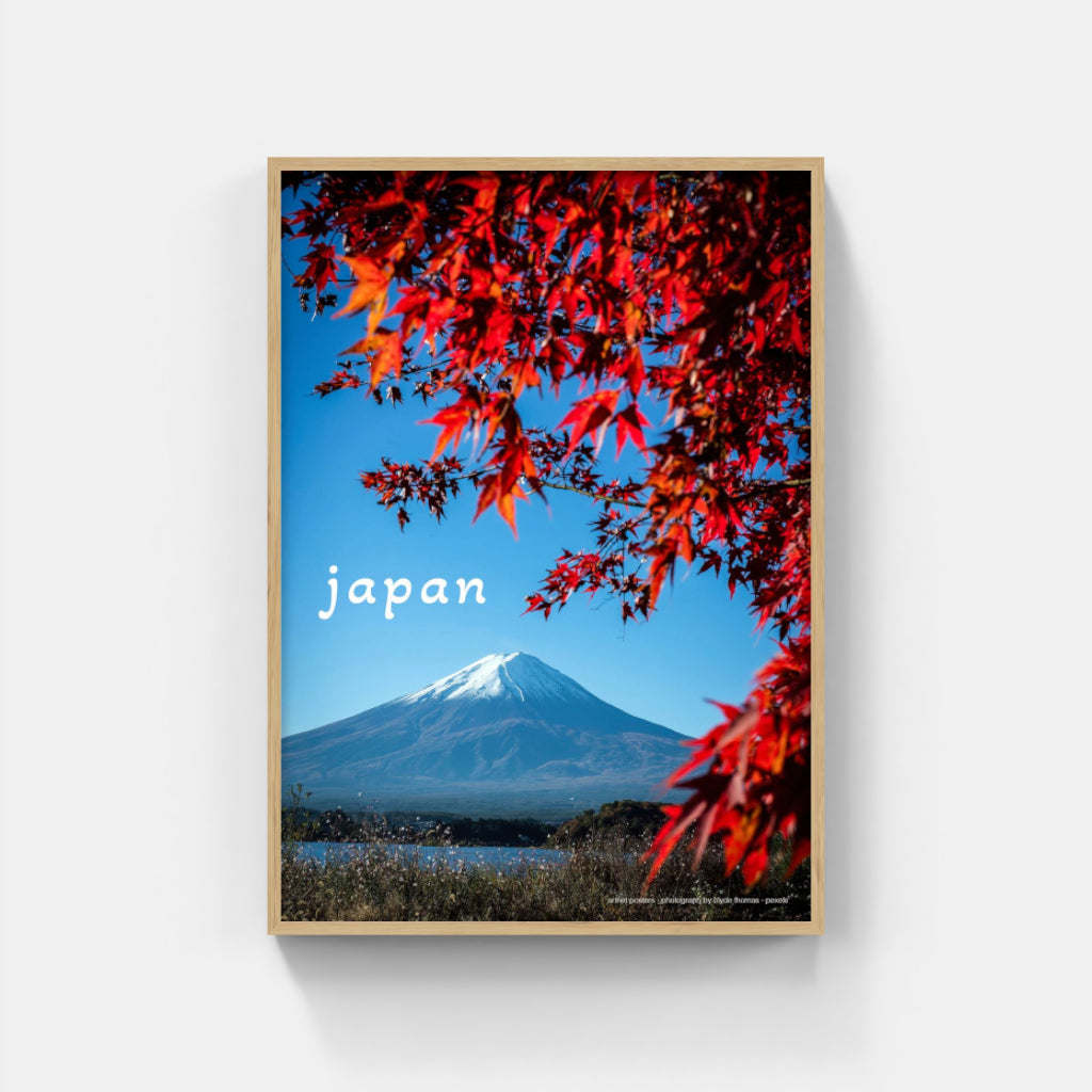 Mt Fuji poster