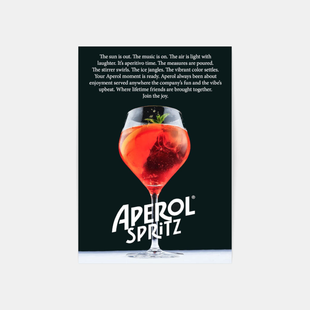 Aperol - the Sun is Out poster