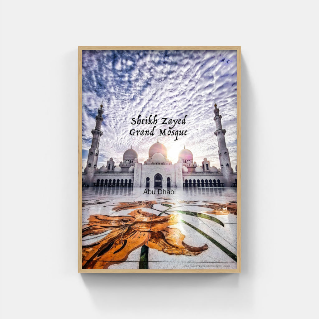 Sheikh Zayed Grand Mosque poster