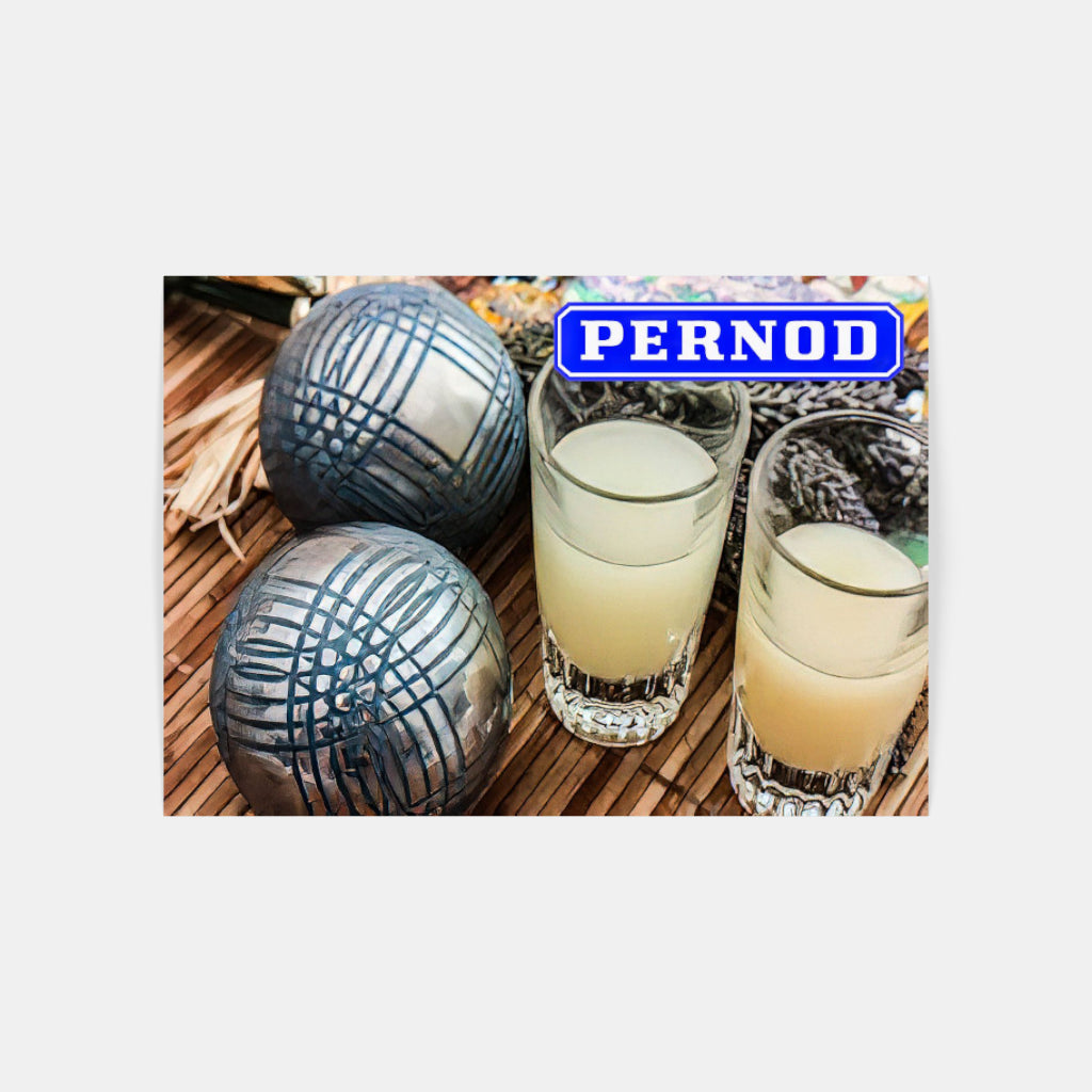 Pernod Pétanque poster