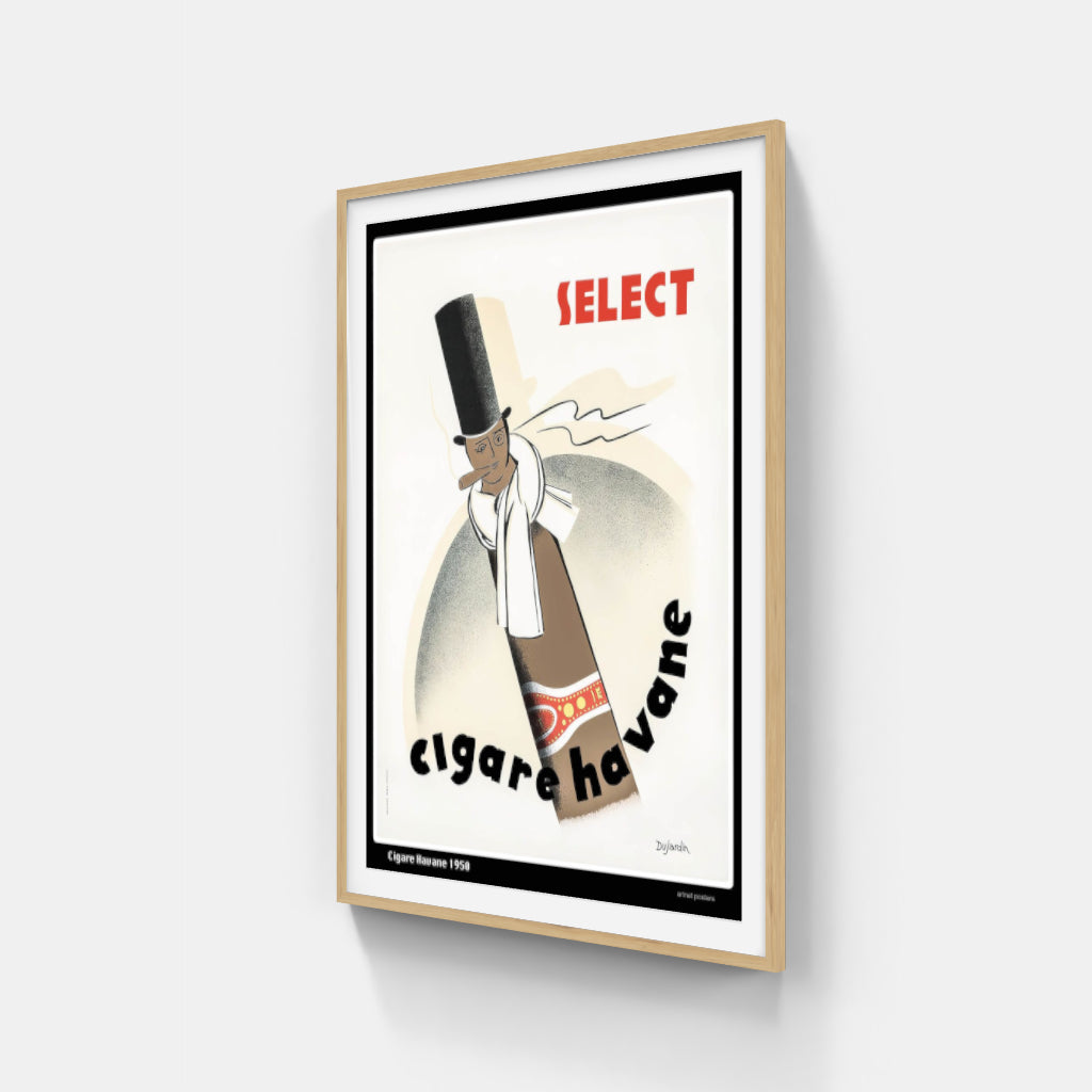 Cigar Havane Vintage Poster