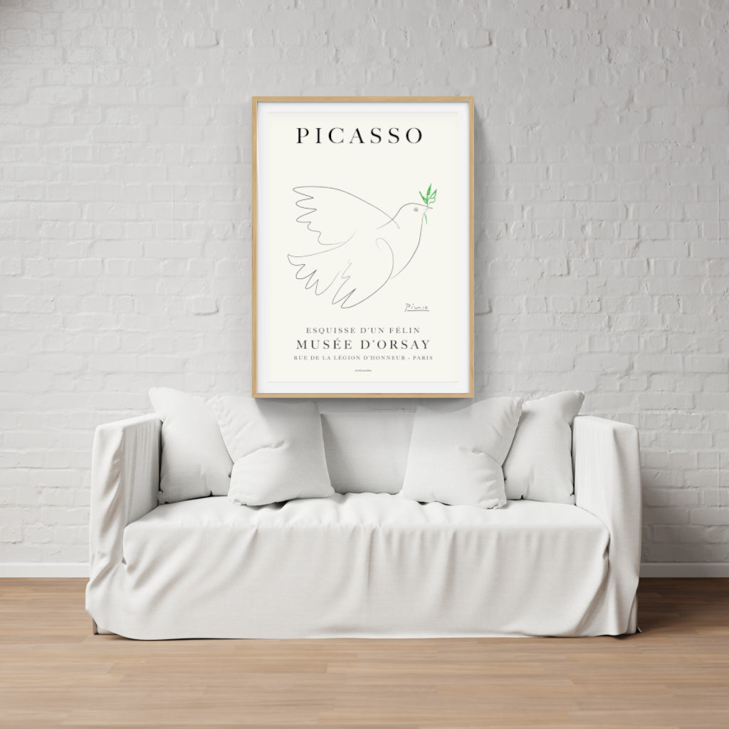 Picasso Peace Dove poster