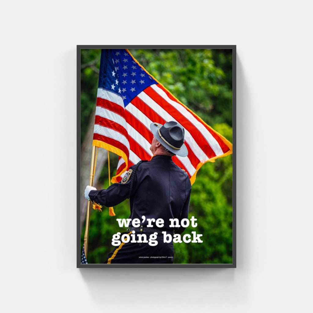 We're Not Going Back poster