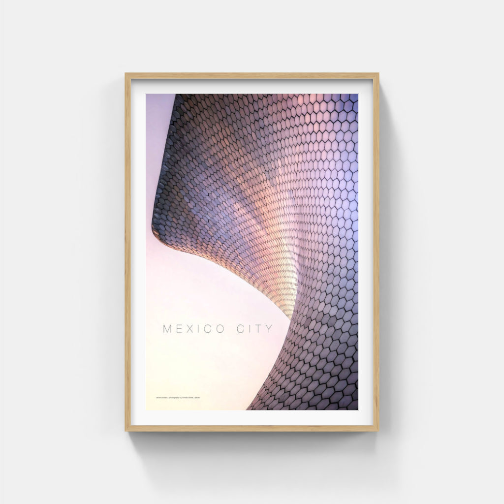 Mexico City museum poster