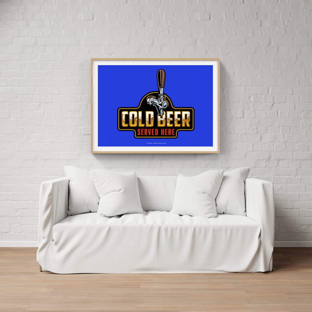 Cold Beer poster