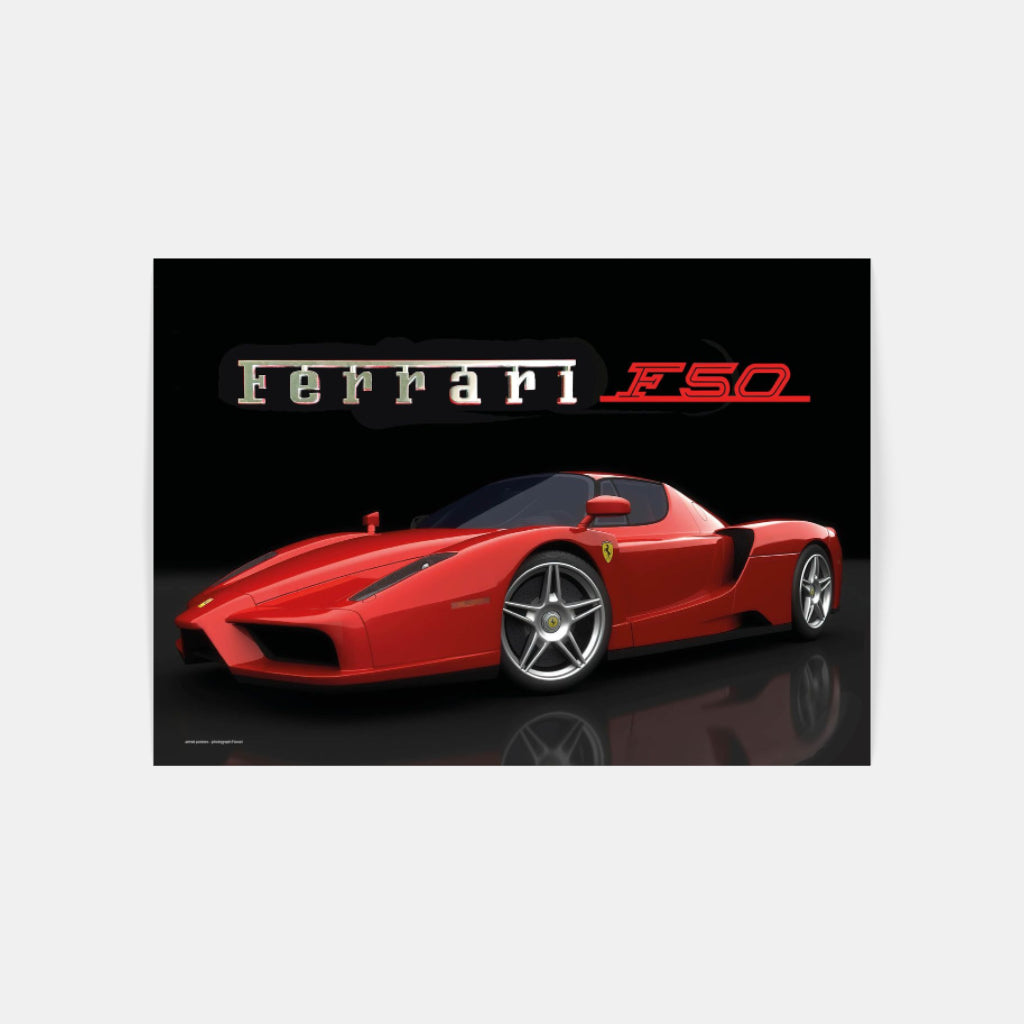 Ferrari F50 poster