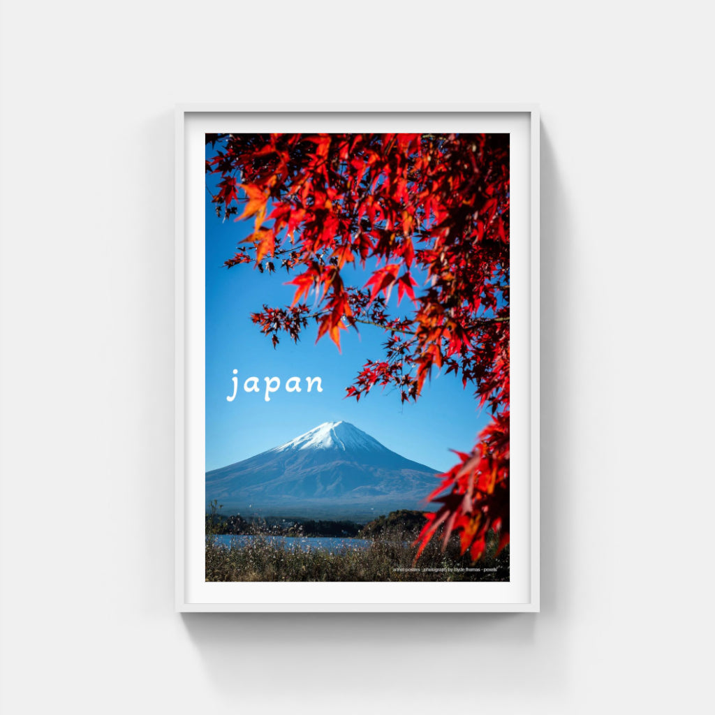 Mt Fuji poster