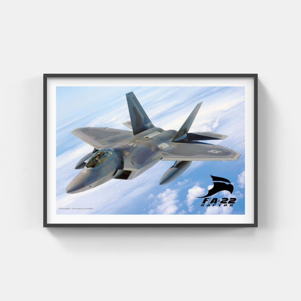 F22 Raptor poster