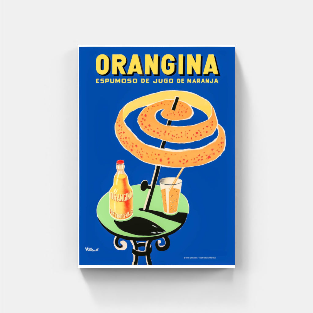 Orangina  - Bernard Villemot poster