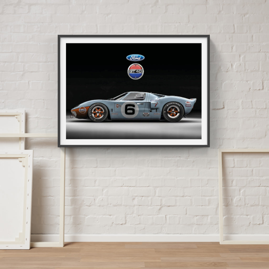 Ford GT40 poster