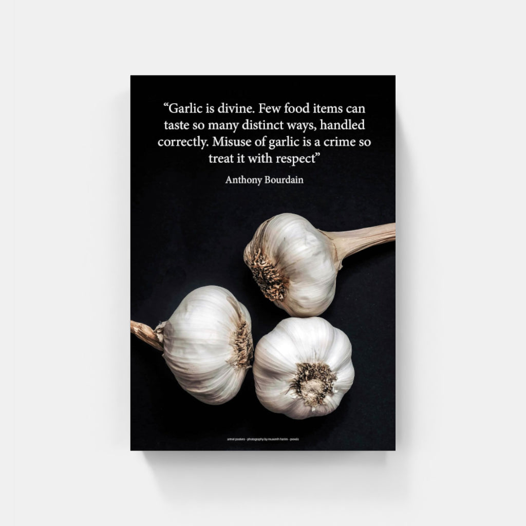 Garlic poster