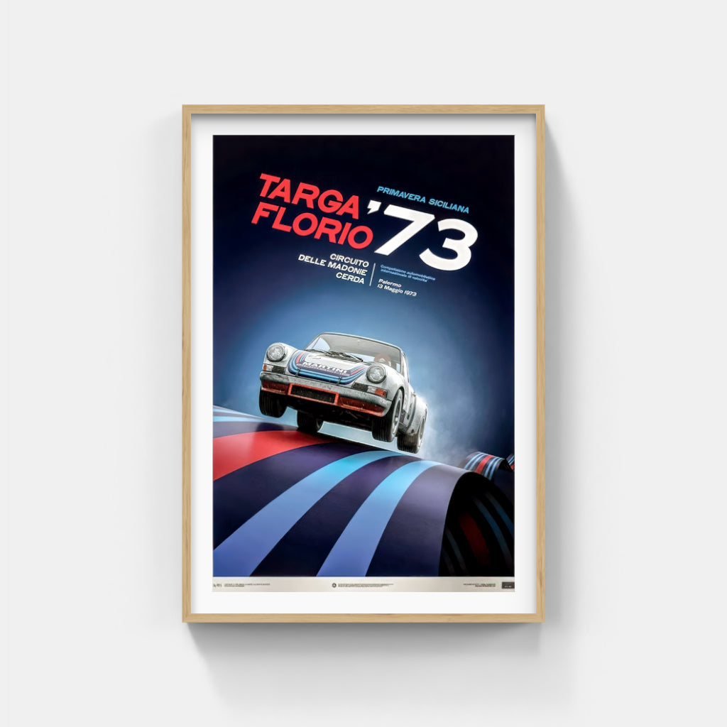 Porsche Targa Florio 1973 poster