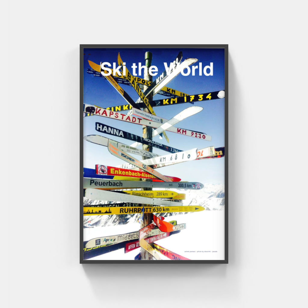 Ski the World poster