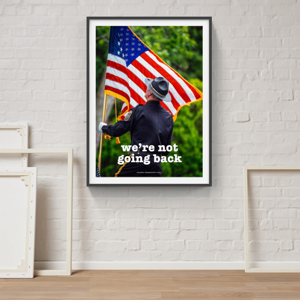 We're Not Going Back poster