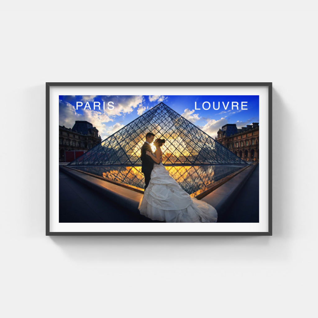 Musée du Louvre Paris poster