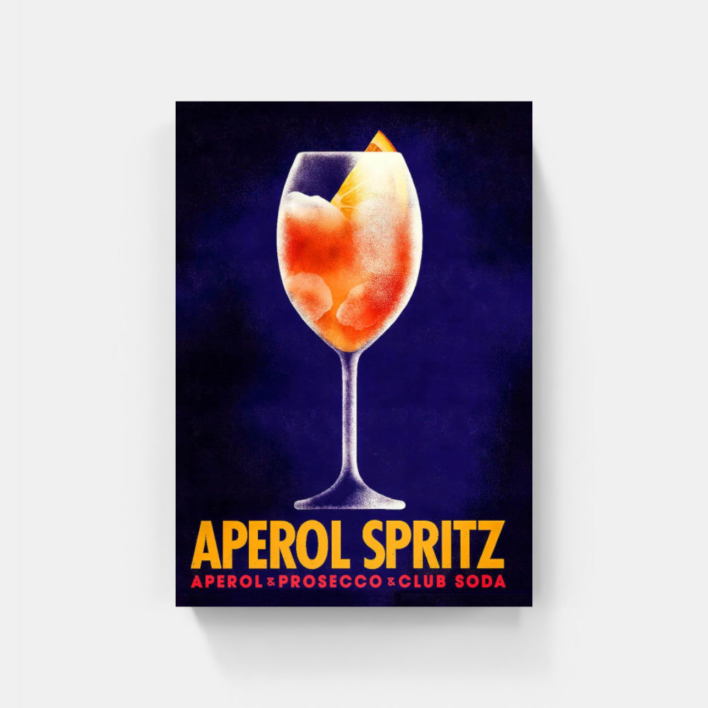 Aperol Spritz retro poster